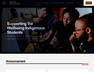lagosscholarship.org screenshot