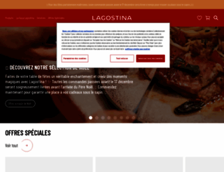 lagostina.fr screenshot