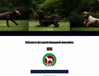 lagottoromagnoloassociation.co.uk screenshot