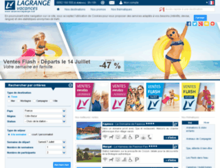 lagrange-vacances.com screenshot