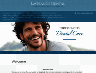 lagrangedentalpc.com screenshot