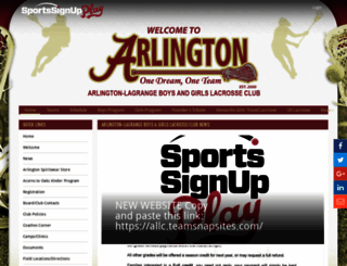lagrangelacrosse.com screenshot