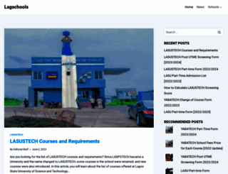 lagschools.com screenshot