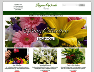 lagunawoodsflorist.com screenshot
