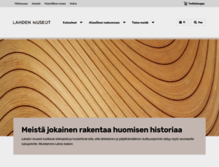 lahdenmuseot.fi screenshot