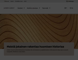 lahdenmuseot.fi screenshot