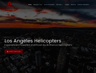 lahelicopters.com screenshot