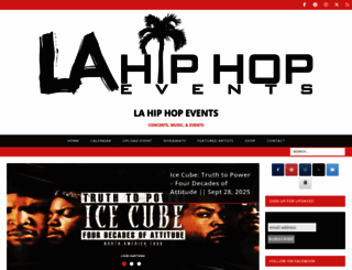 lahiphopevents.com screenshot