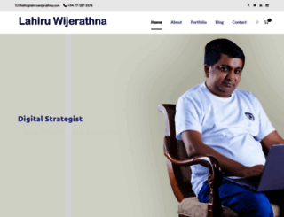 lahiruwijerathna.com screenshot