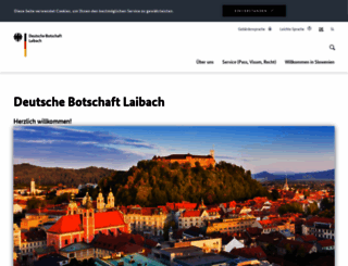 laibach.diplo.de screenshot