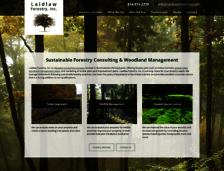 laidlawforestry.com screenshot