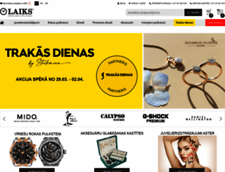 laikswatches.lv screenshot