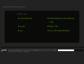 lainternationalcorp.com screenshot