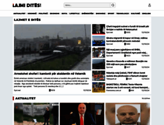 lajmidites.com screenshot