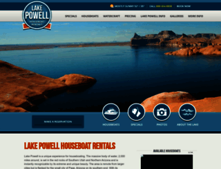 lake-powell-houseboat-rentals.com screenshot
