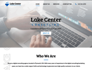 lakecenterconsulting.com screenshot