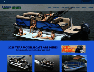 lakechatugemarine.com screenshot