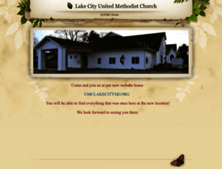 lakecityumc.org screenshot