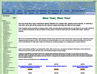 lakecountrybooks.com screenshot