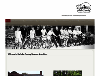lakecountrymuseum.com screenshot
