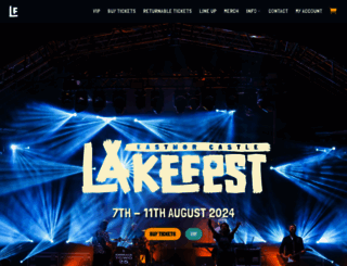 lakefest.co.uk screenshot