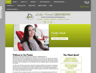 lakeforestdentistry1.com screenshot