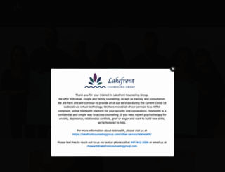 lakefrontcounselinggroup.com screenshot