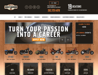 lakegenevaharley.com screenshot