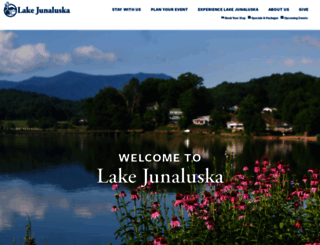 lakejunaluska.com screenshot
