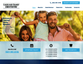 lakeland-family-dentistry.com screenshot