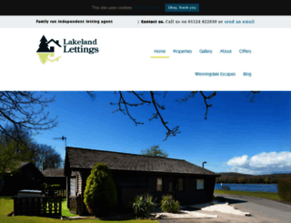 lakeland-lodges.com screenshot