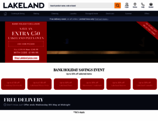 lakeland.co.uk screenshot