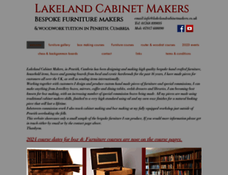 lakelandcabinetmakers.co.uk screenshot