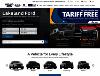 lakelandford.com screenshot
