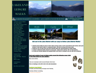 lakelandleisurewalks.co.uk screenshot