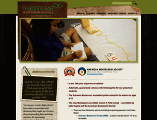 lakelandmontessori.com screenshot