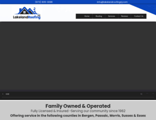 lakelandroofingnj.com screenshot