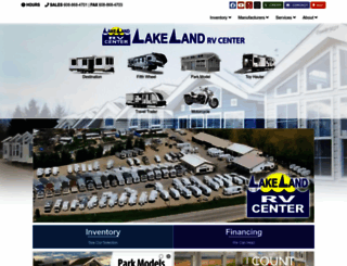 lakelandrv.com screenshot