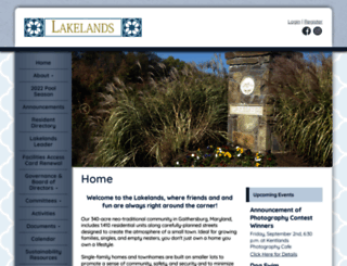 lakelands.org screenshot