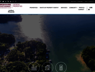 lakelanierlotsandland.com screenshot