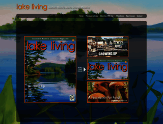 lakelivingmaine.com screenshot
