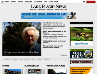 lakeplacidnews.com screenshot