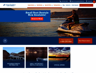 lakepowellhouseboating.com screenshot