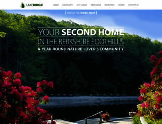 lakeridgect.com screenshot