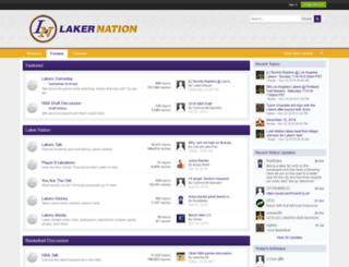lakernation.com screenshot