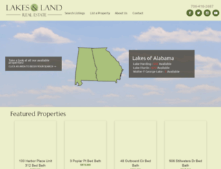 lakesandland.net screenshot
