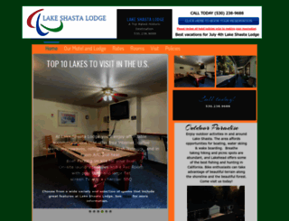 lakeshastalodge.com screenshot