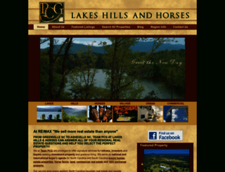 lakeshillsandhorses.com screenshot