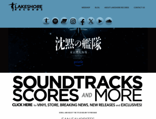 lakeshore-records.com screenshot