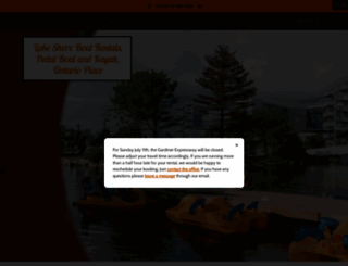 lakeshoreboatrentals.com screenshot